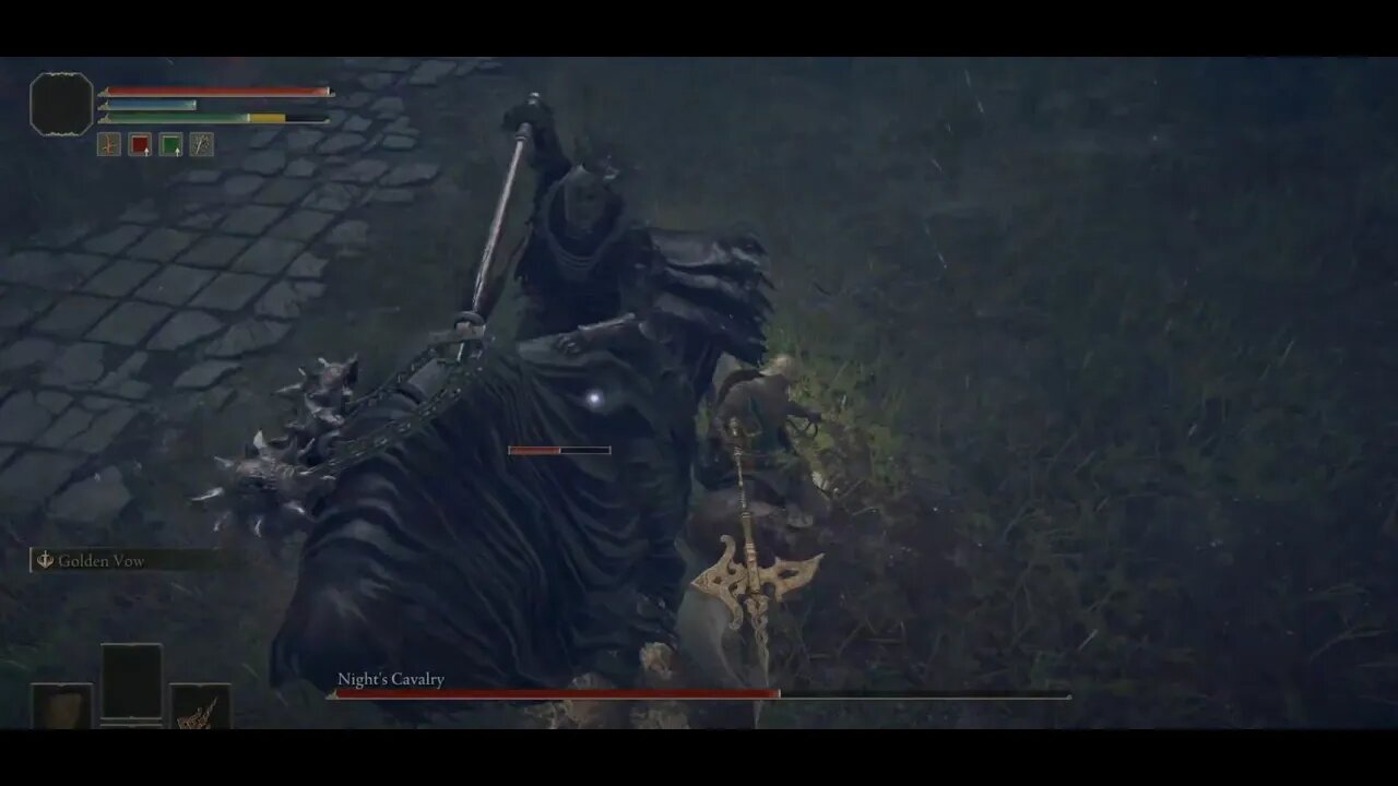 Elden Ring Nights Cavalry Boss Battle Castle Morne Rampart