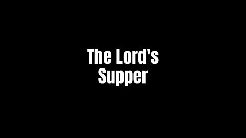 The Lord's Supper