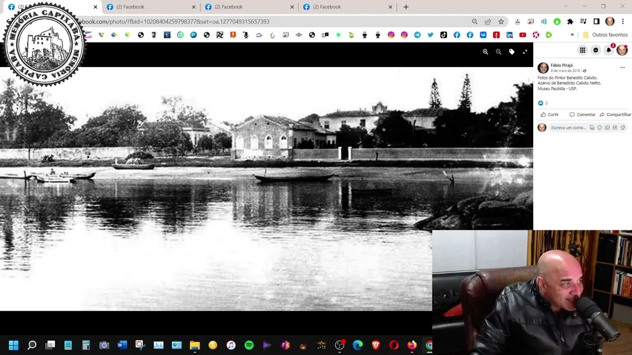 Benedito Calixto Fotos de Vitória e Vila Velha (1924)