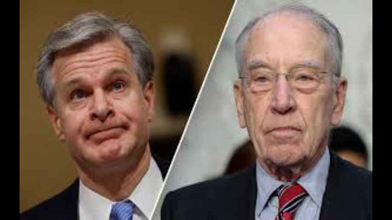 Sen. Grassley Tells FBI's Wray, Time to 'Move On'