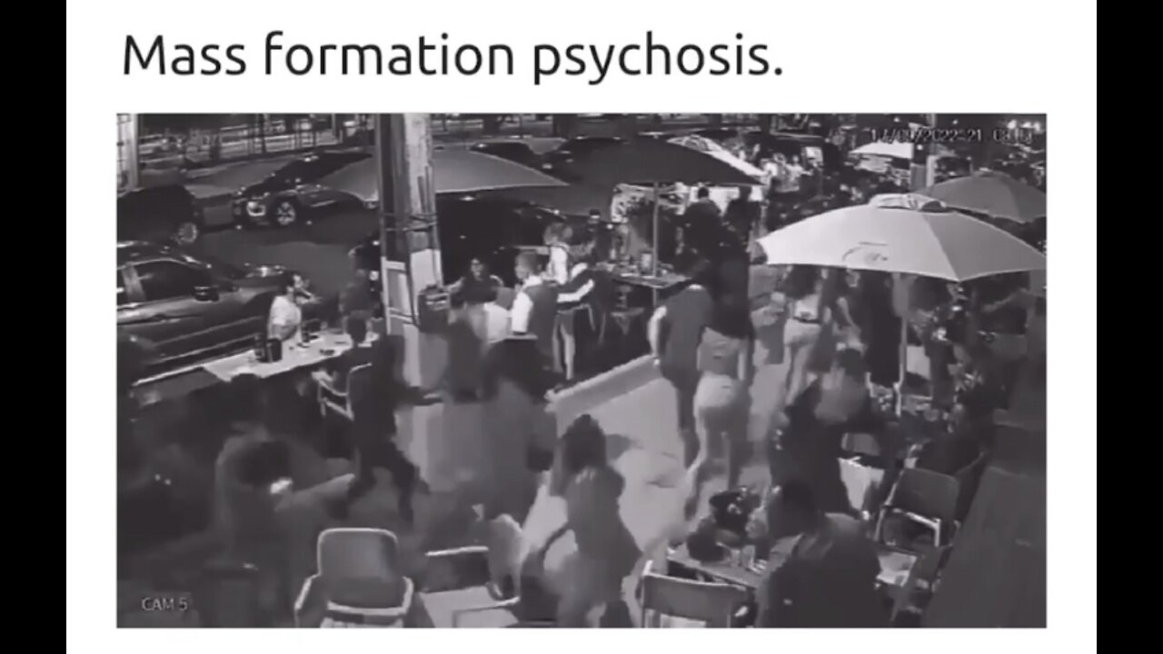 Shocking Video Displays Mass Formation Psychosis In Its Purest Form