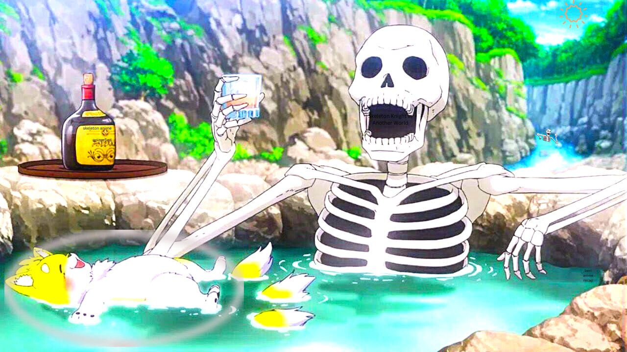 Gamer Wakes Up as a Cursed Skeleton Hero but He Instantly Enjoys It | Skeleton knight [1]