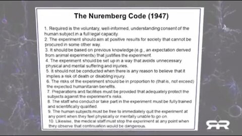 The Nuremberg Code Is Still Active - Covid Hoax = Genocide