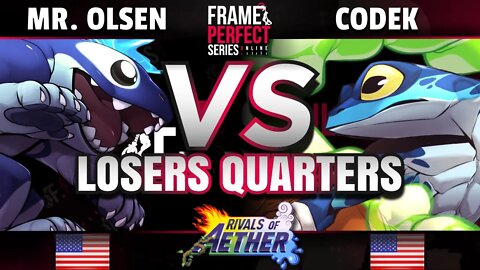 FPS6 Online - SMUG | Mr. Olsen (Orcane) vs. SRN | Codek (Ranno) - RoA Losers Quarterfinal