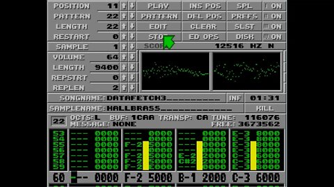 Atari ST Protracker Mods - Axel F