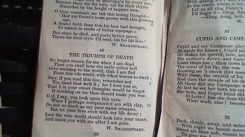 The Triumph of Death - W. Shakespeare