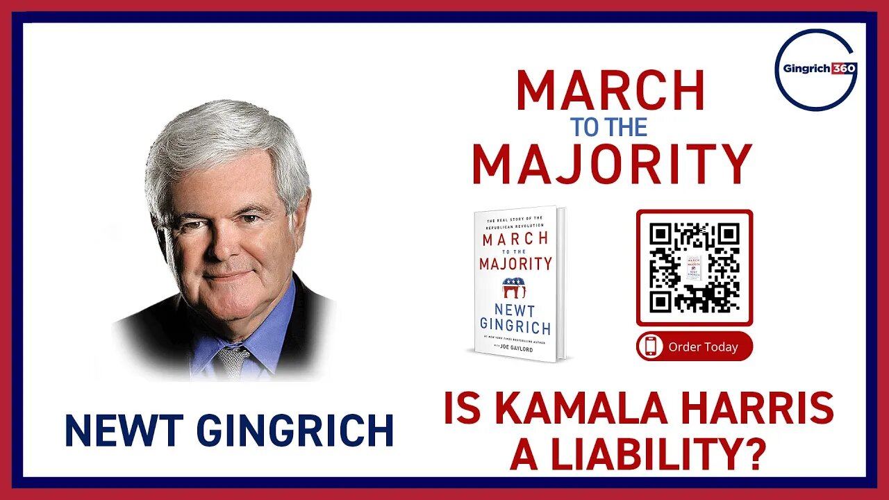 Newt Gingrich | Is Kamala Harris a Liability? #news #newtgingrich #kamalaharris