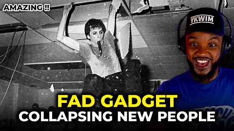 Bro what!? 🎵 Fad Gadget - Collapsing New People REACTION