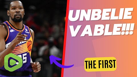 KD is Unbelievable - PHX Suns