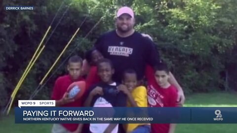 NFL player returns to Boys & Girls Club in NKY where he received inspiration as a kid