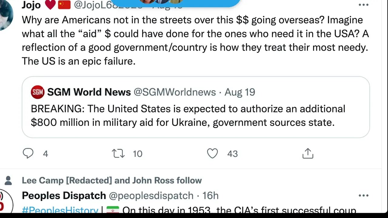 預計美國將授權向烏克蘭額外提供 8 億美元的軍事援助