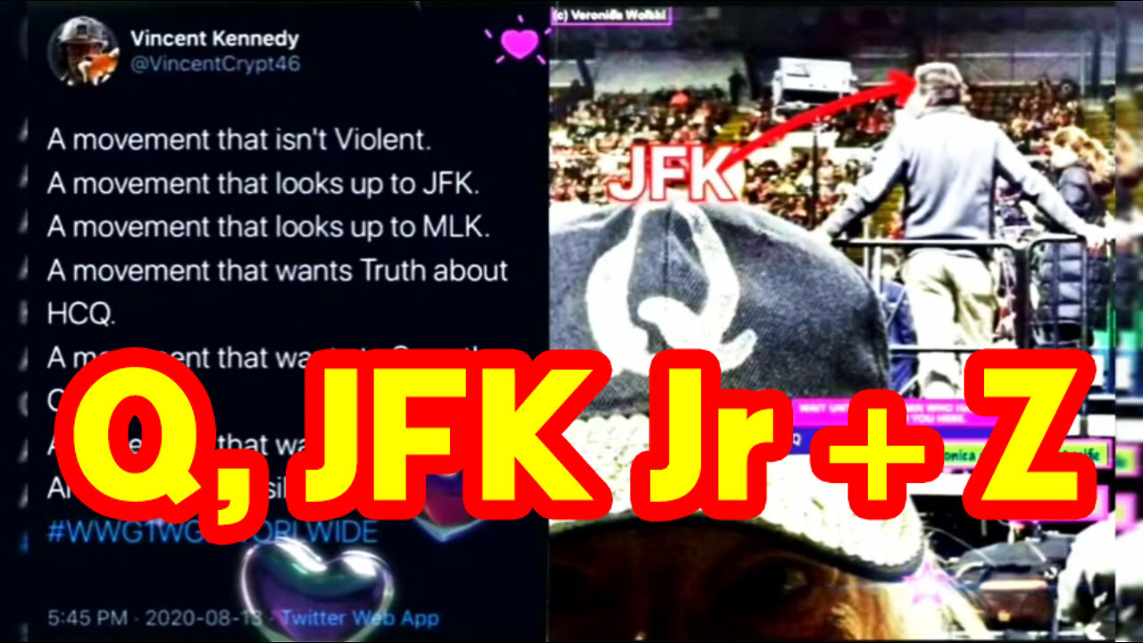 Q, JFK Jr + Z....The Storm is Upon us... ~ Hillary calls Trump Supporters Nazis