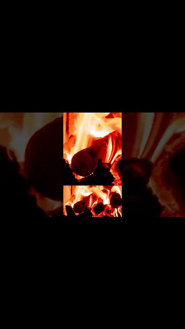 Ambient Sensual Relaxing Music Secluded Cabin Soft Rain, Fireplace with Crackling Sound #shorts