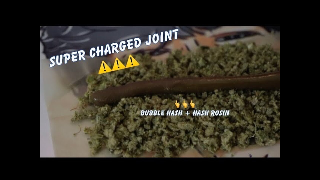 Rolling Up A Super Charged Joint !!! (Must Watch)