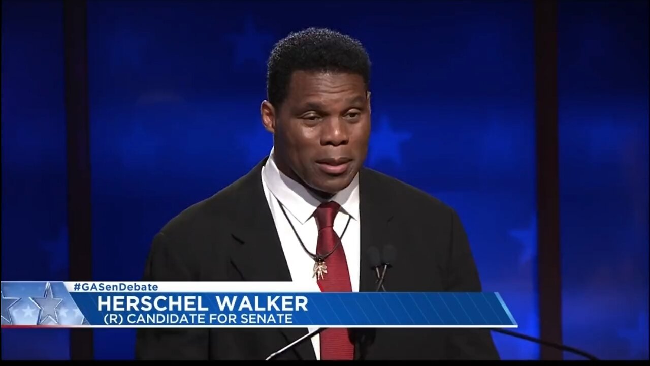 Herschel Walker: GA Race Is About What Biden & Warnock Have Done To You & Your Family