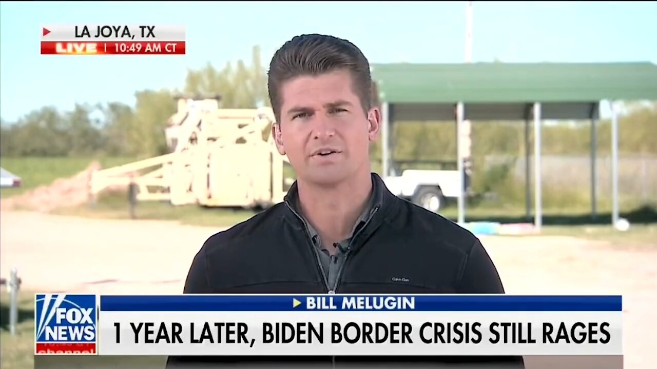 Fox News' Melugin: Border Agent Shot At While Apprehending An Illegal Immigrant