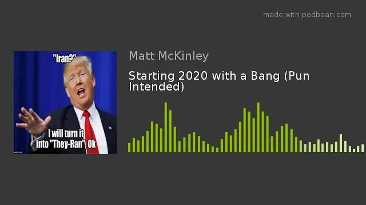 Starting 2020 with a Bang (Pun Intended)