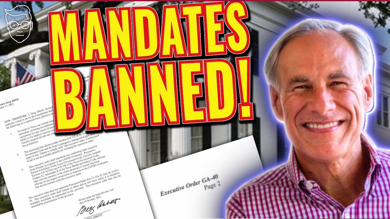 VICTORY: Texas BANS ALL VACCINE MANDATES