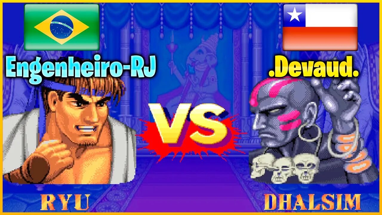 Street Fighter II': Champion Edition (Engenheiro-RJ Vs. .Devaud.) [Brazil Vs. Chile]