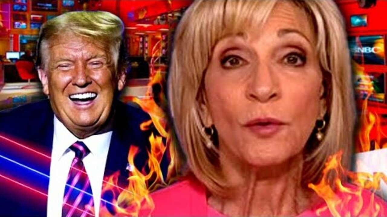 Andrea Mitchell FREEZES on Live TV!!!