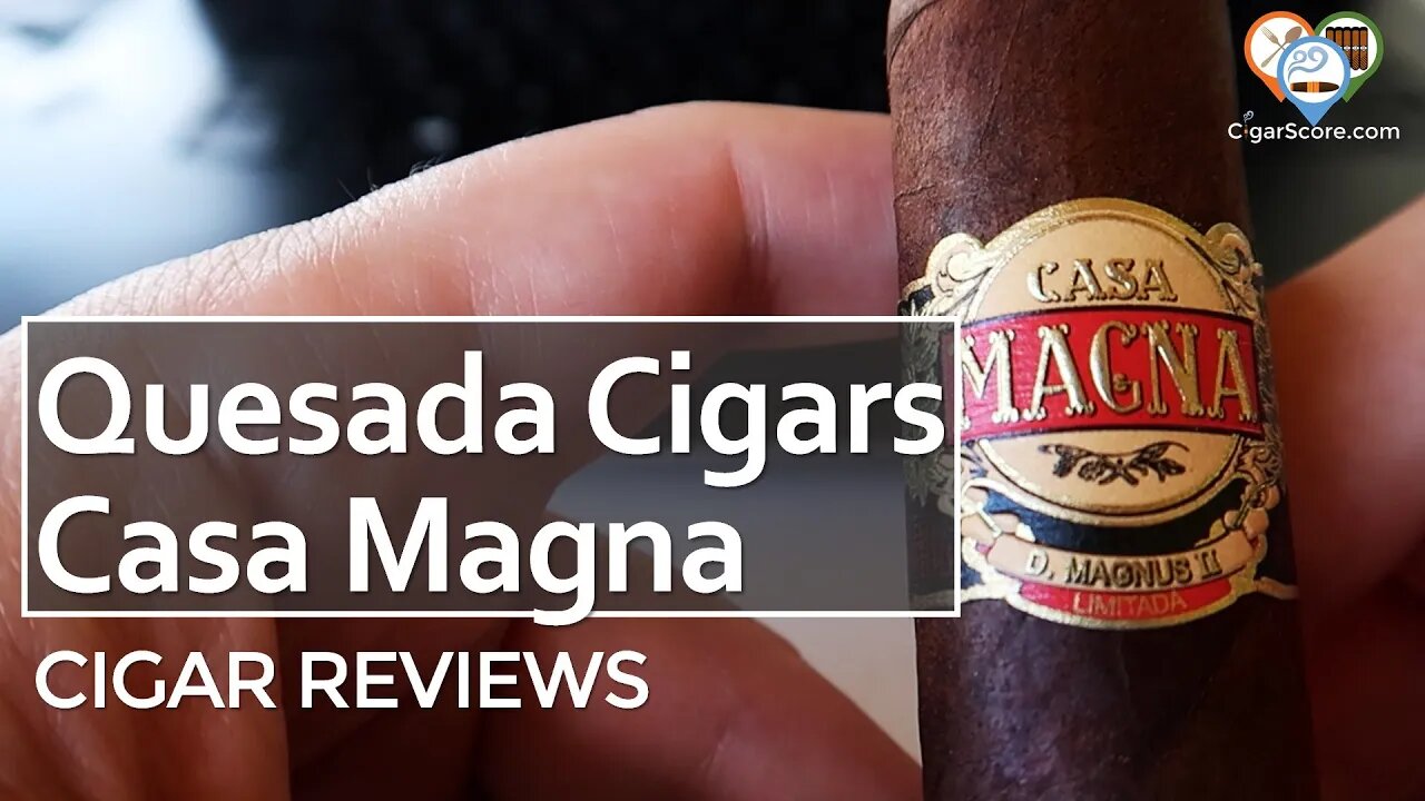 PEANUT BRITTLE? The Quesada Cigars CASA MAGNA Tiberius - CIGAR REVIEWS by CigarScore