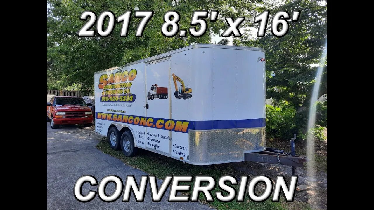 Cargo Trailer Conversion Part 1