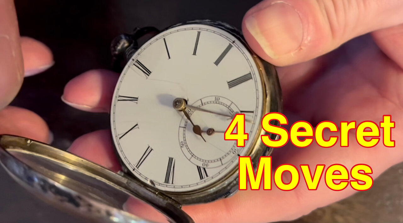 How To Open A Pocket Watch Correctly?