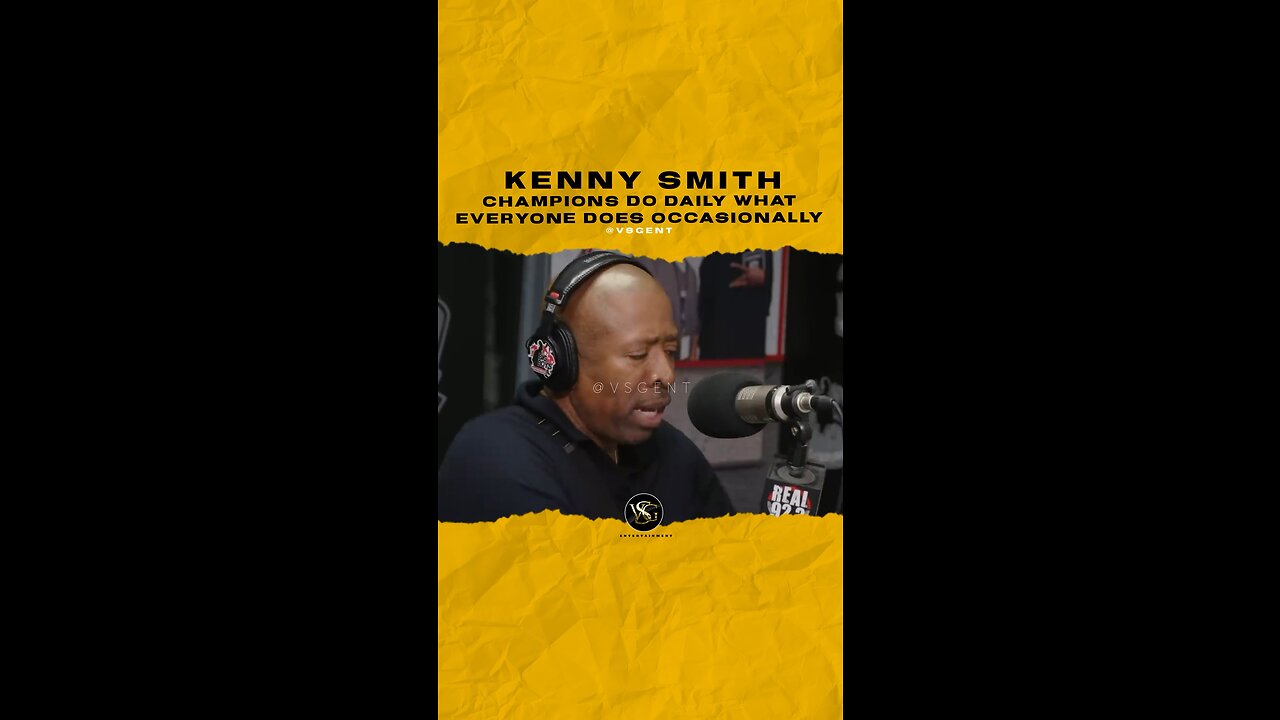 #kennysmith Champions do daily what everyone does occasionally. 🎥 @bigboysneighborhood