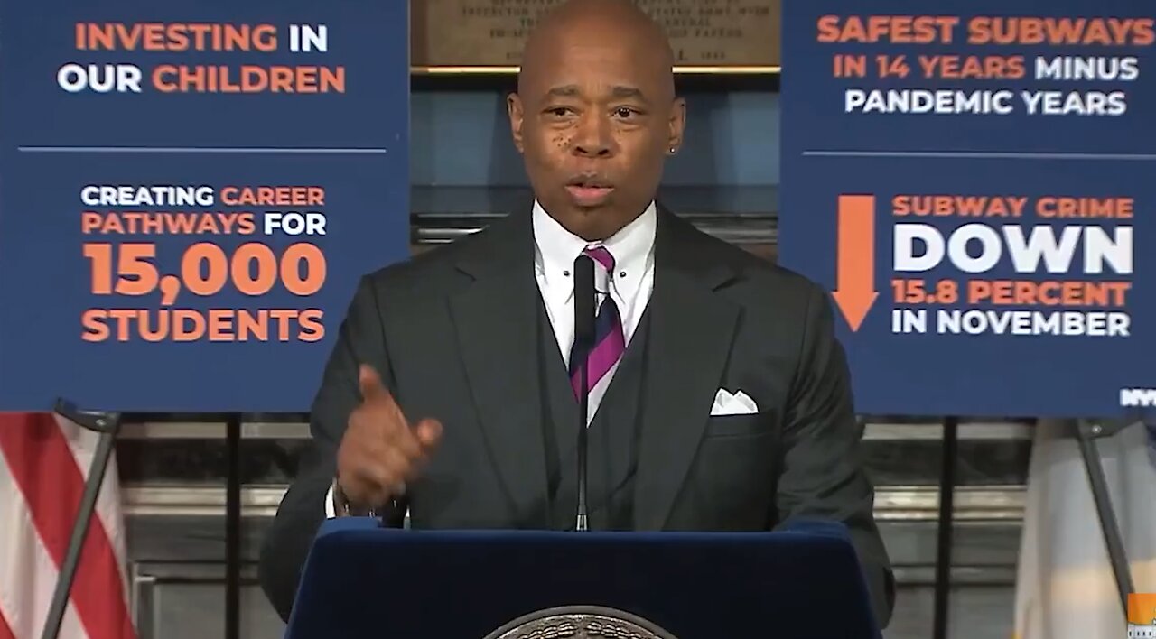 New York City Mayor Eric Adams Dares The Left To ‘Cancel’ Him Over Working With Trump On Deportation