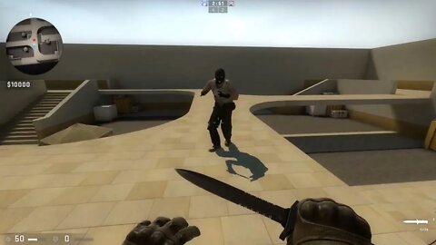 CSGO knife battle