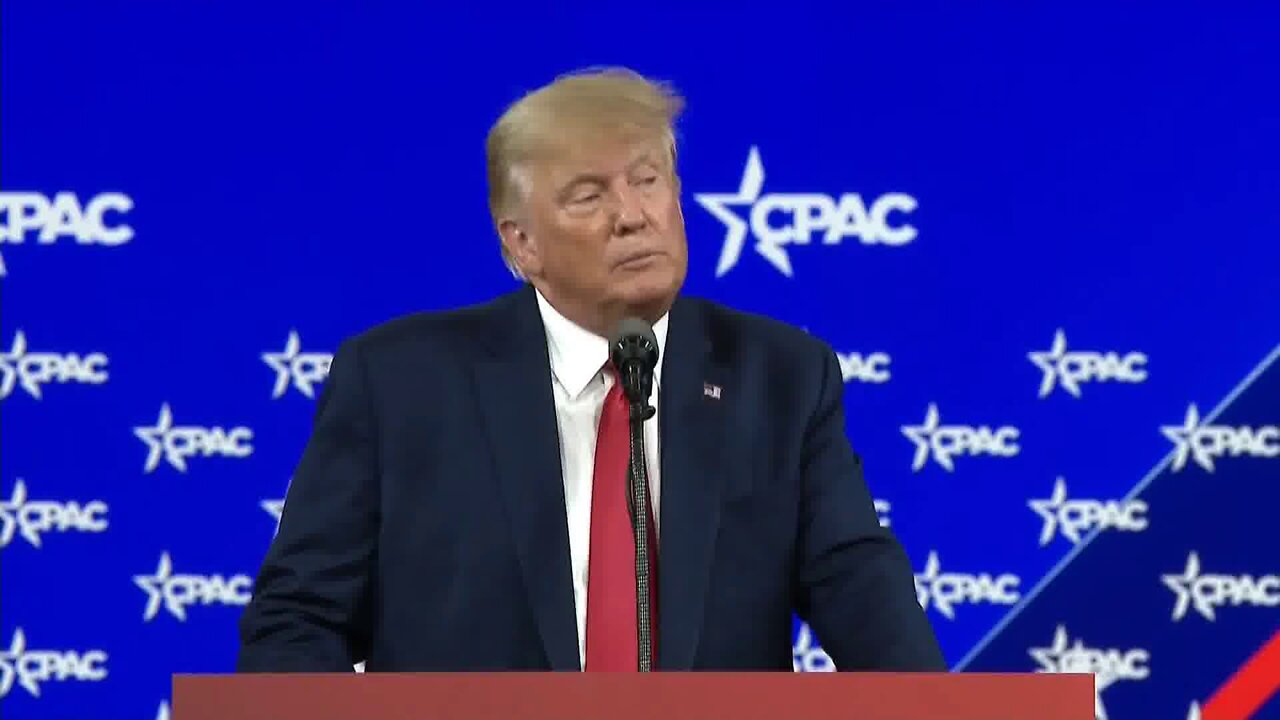 WATCH TRUMP address CPAC LIVE