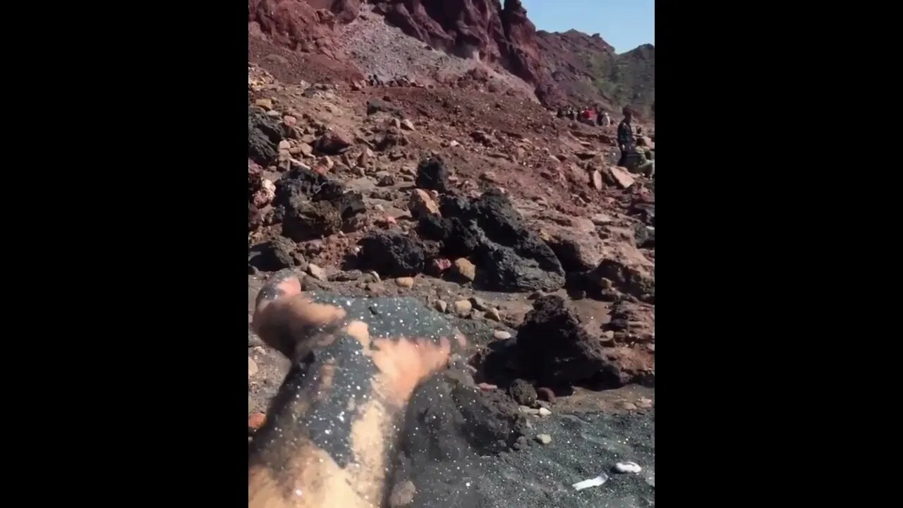 Glitter Sand Beach In Iran