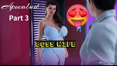 Apocalust v0.06 Part 2 Gameplay - Boss wife