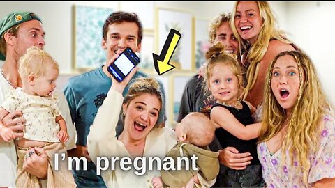 Telling our friends I m pregnant