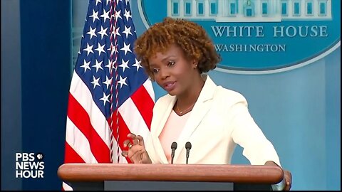 Press Secretary Karine Jean Pierre Says The Economy Is in a Better Place Historically