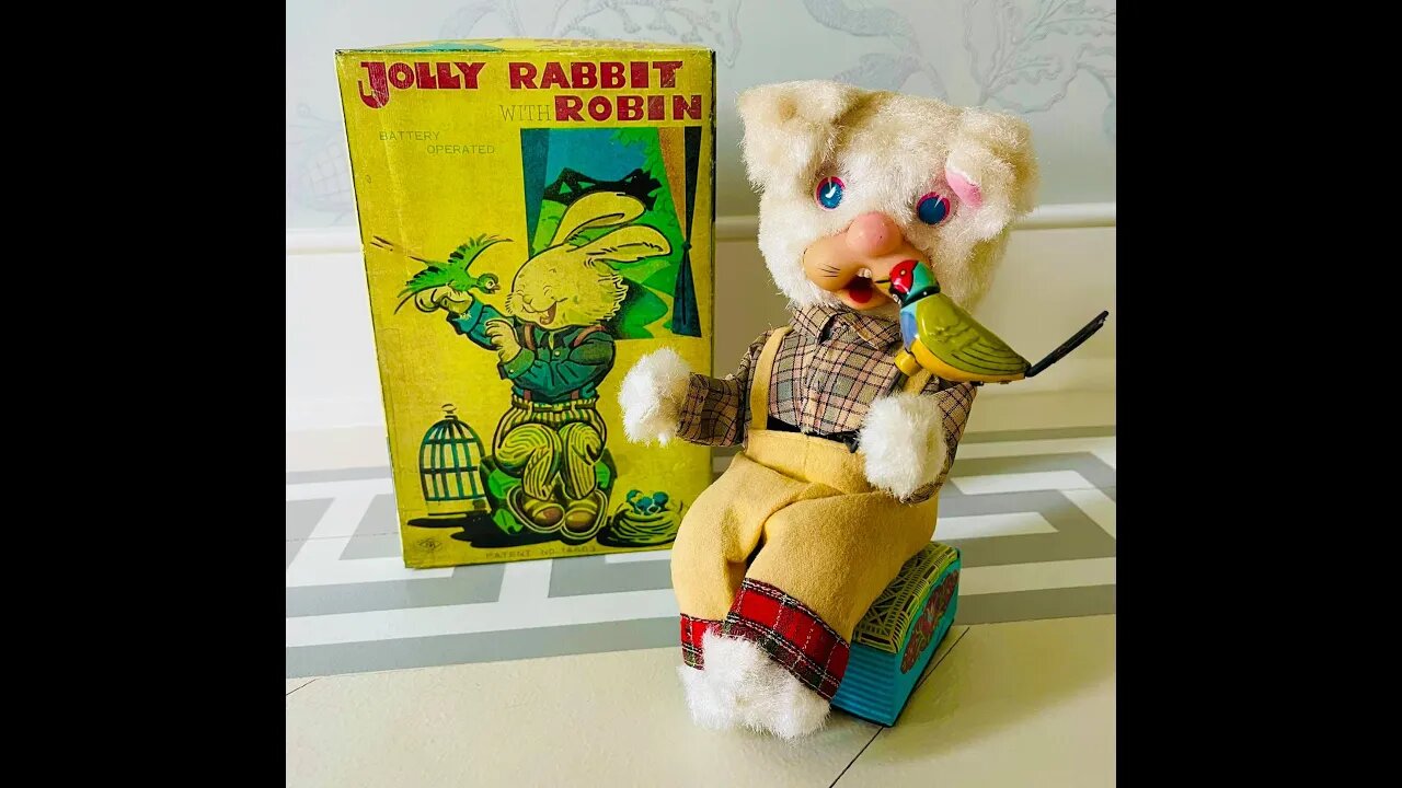 Jolly Rabbit with Robin is the rarest version of a rare toy! 🐰🐦