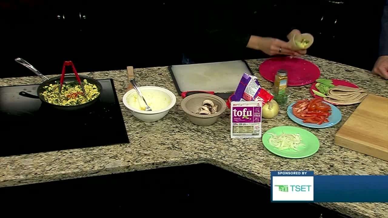 Shape Your Future Healthy Kitchen: Tofu Veggie Scramble