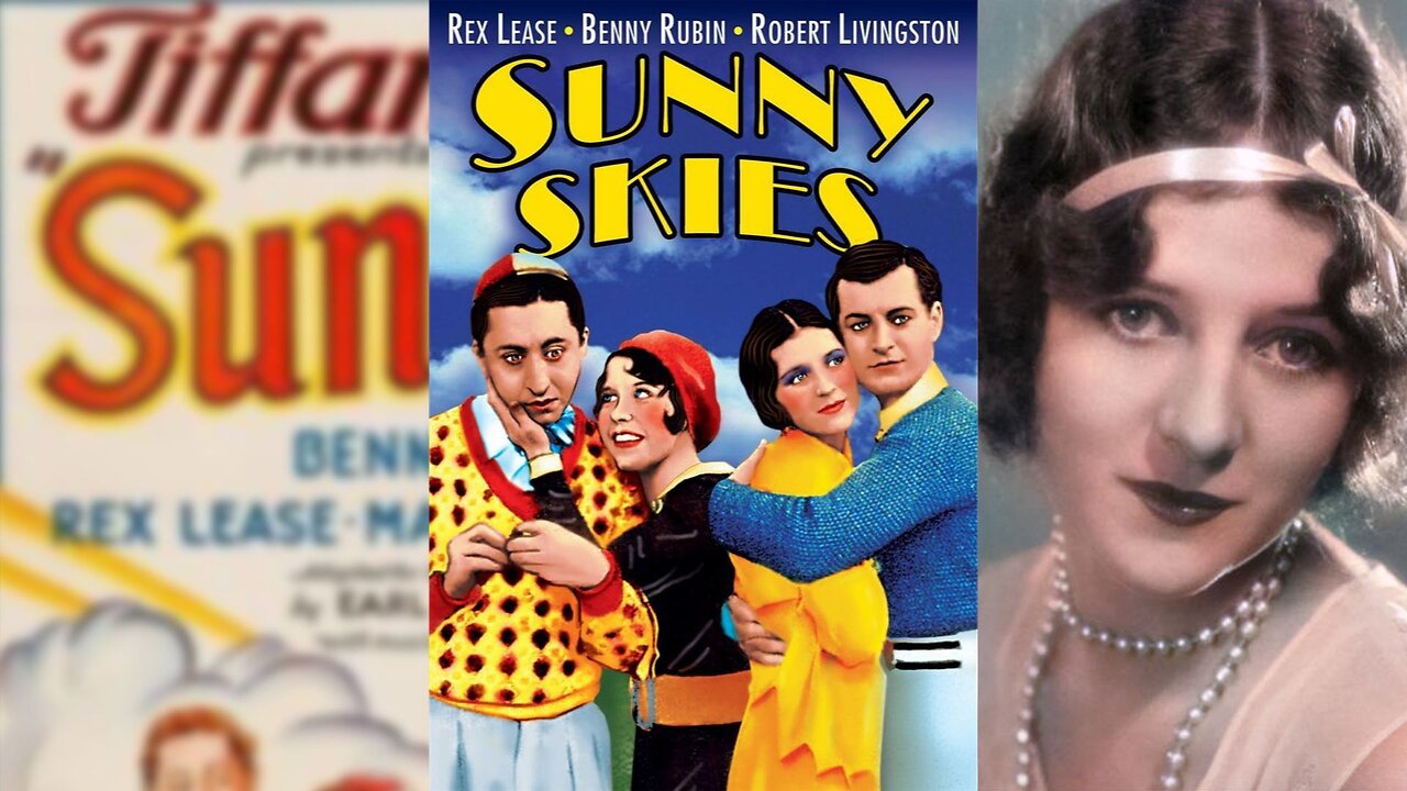 SUNNY SKIES (1930) Benny Rubin, Marceline Day & Rex Lease | Comedy, Musical, Sport | COLORIZED