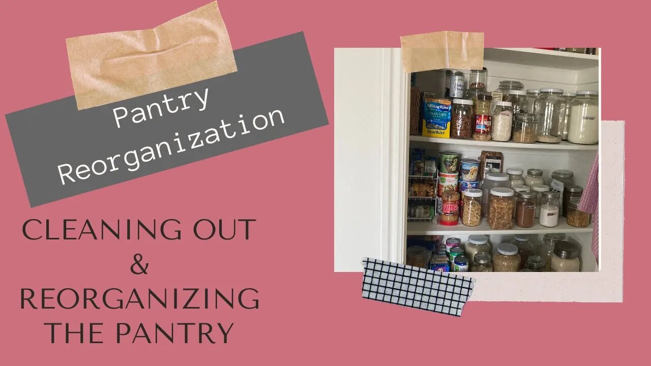 Pantry reorganization