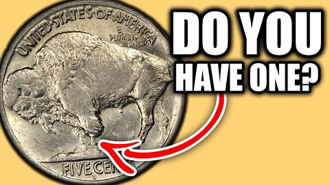 IF YOU HAVE A BUFFALO NICKEL LOOK FOR THIS RARE MINT ERROR!!