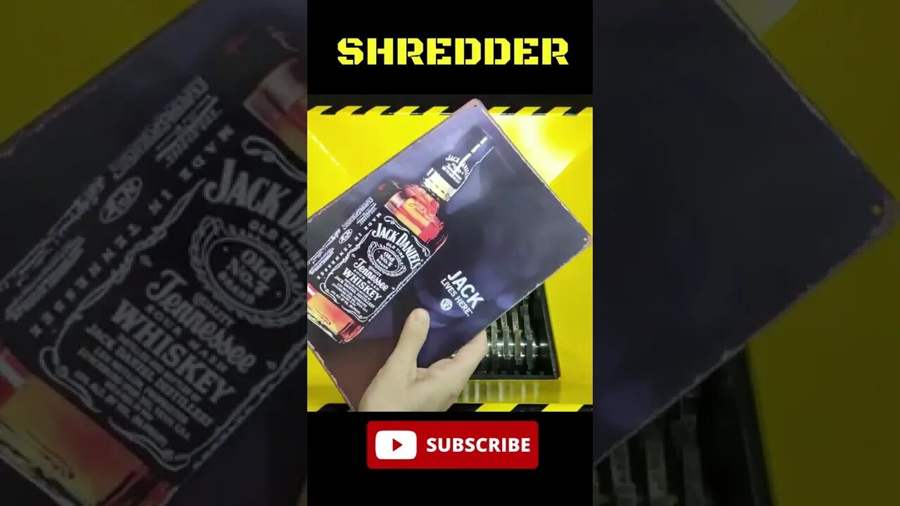 Jack Daniels VS Shredder #Shorts