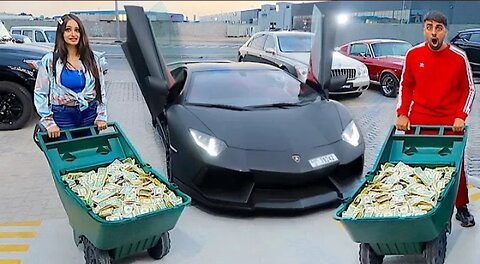 I Bought A Lamborghini Using Only $1 Bills...