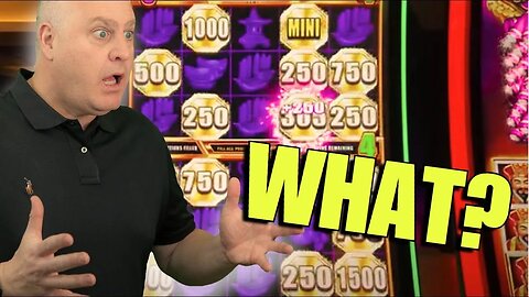 I Won a MASSIVE JACKPOT & I Can't Even Pronounce The Name of This Slot Machine!