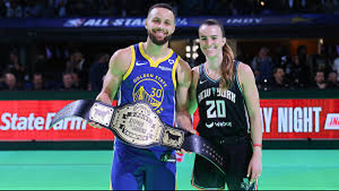 Curry vs Sabrina: The Historic 3-Point Shootout