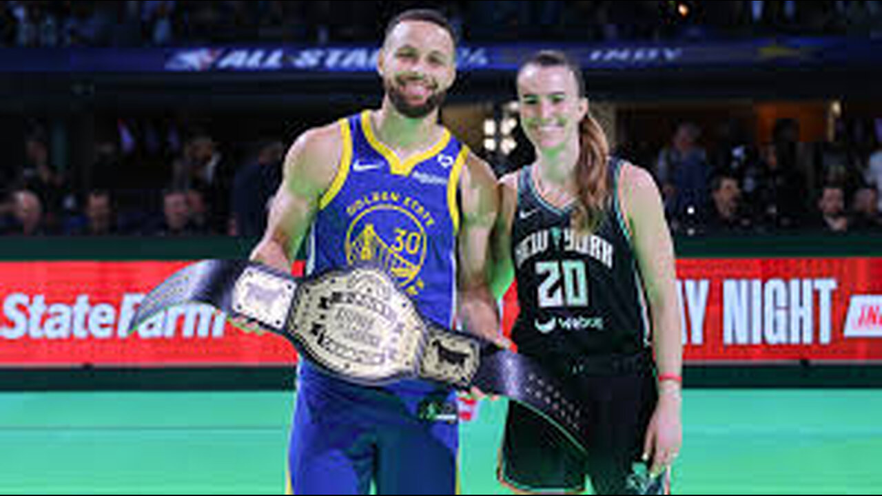Curry vs Sabrina: The Historic 3-Point Shootout