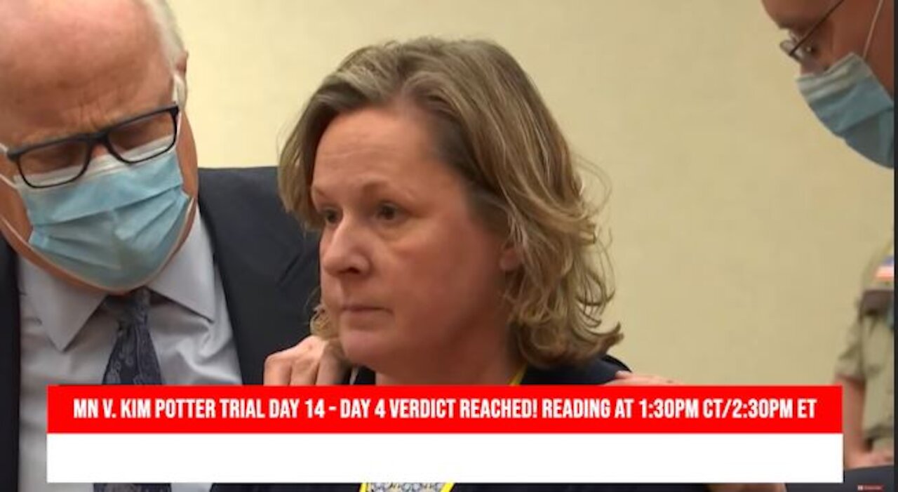 Kimberly Potter found guilty of manslaughter in the fatal shooting of Daunte Wright