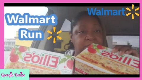 Vlog!! Spend Some Time With Me | Walmart Run And Mini Grocery Haul!