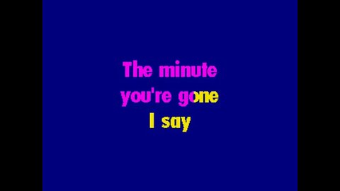 LEG081 09 Cliff Richard The Minute You're Gone cdg