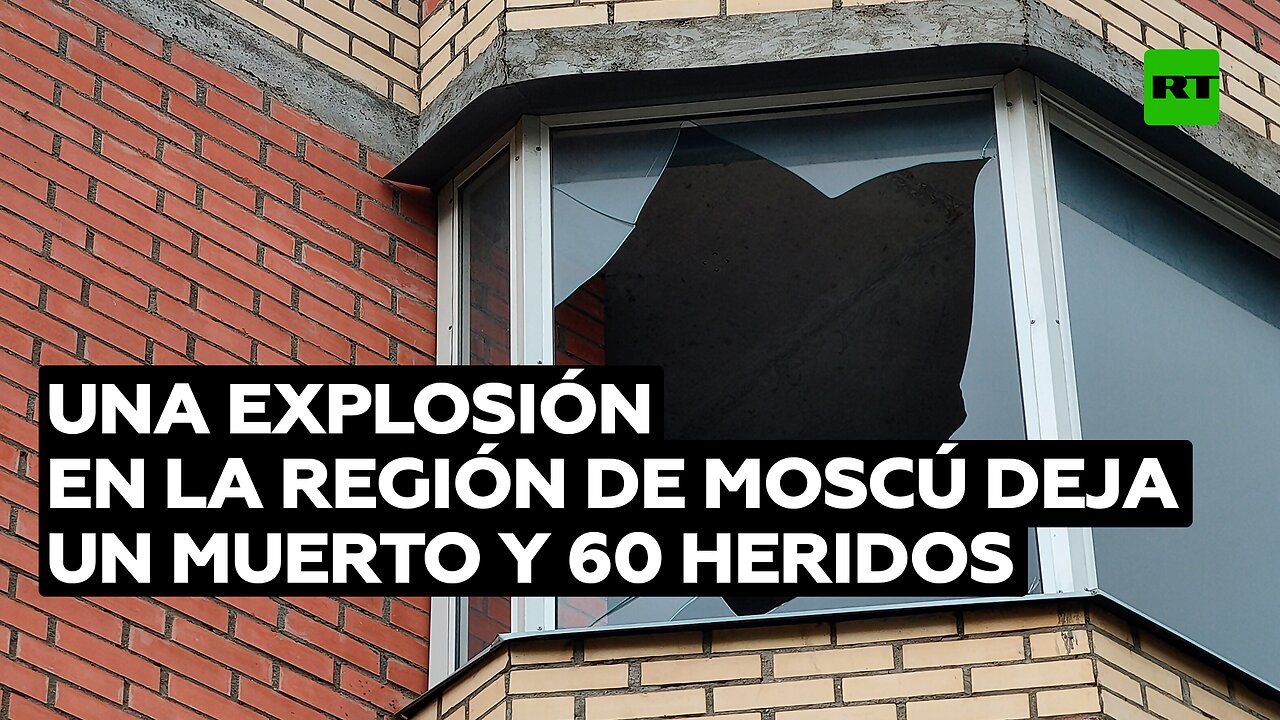 Fuerte explosión en una planta de la región de Moscú