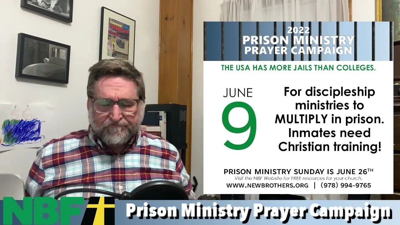 Prison Ministry Prayer Campaign 2022 - Day 9